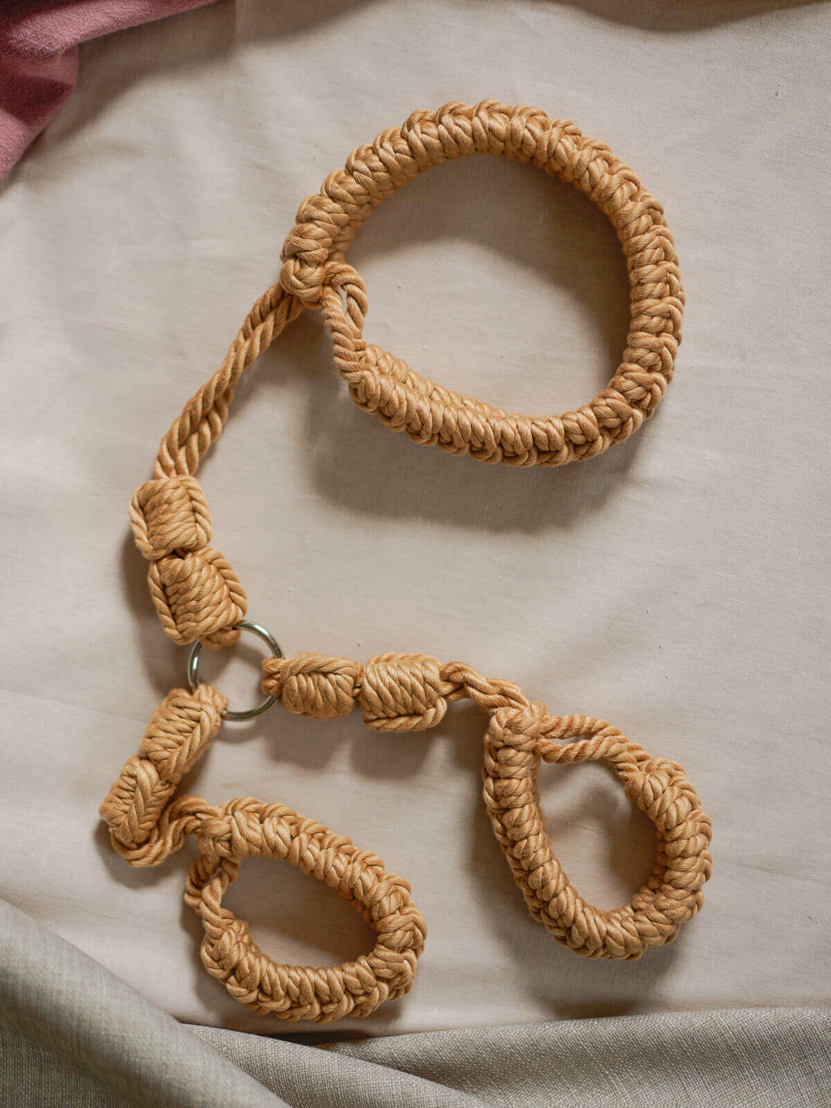 Kanuka | Collar To Wrist Restraint | Soft Body Restraint