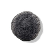 Konjac Charcoal Sponge: 100% pure, natural detoxifying and exfoliating skincare tool for soft skin.