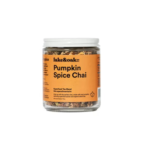 Pumpkin Spice Chai - Superfood Tea Blend 300g-Lake Oak Tea