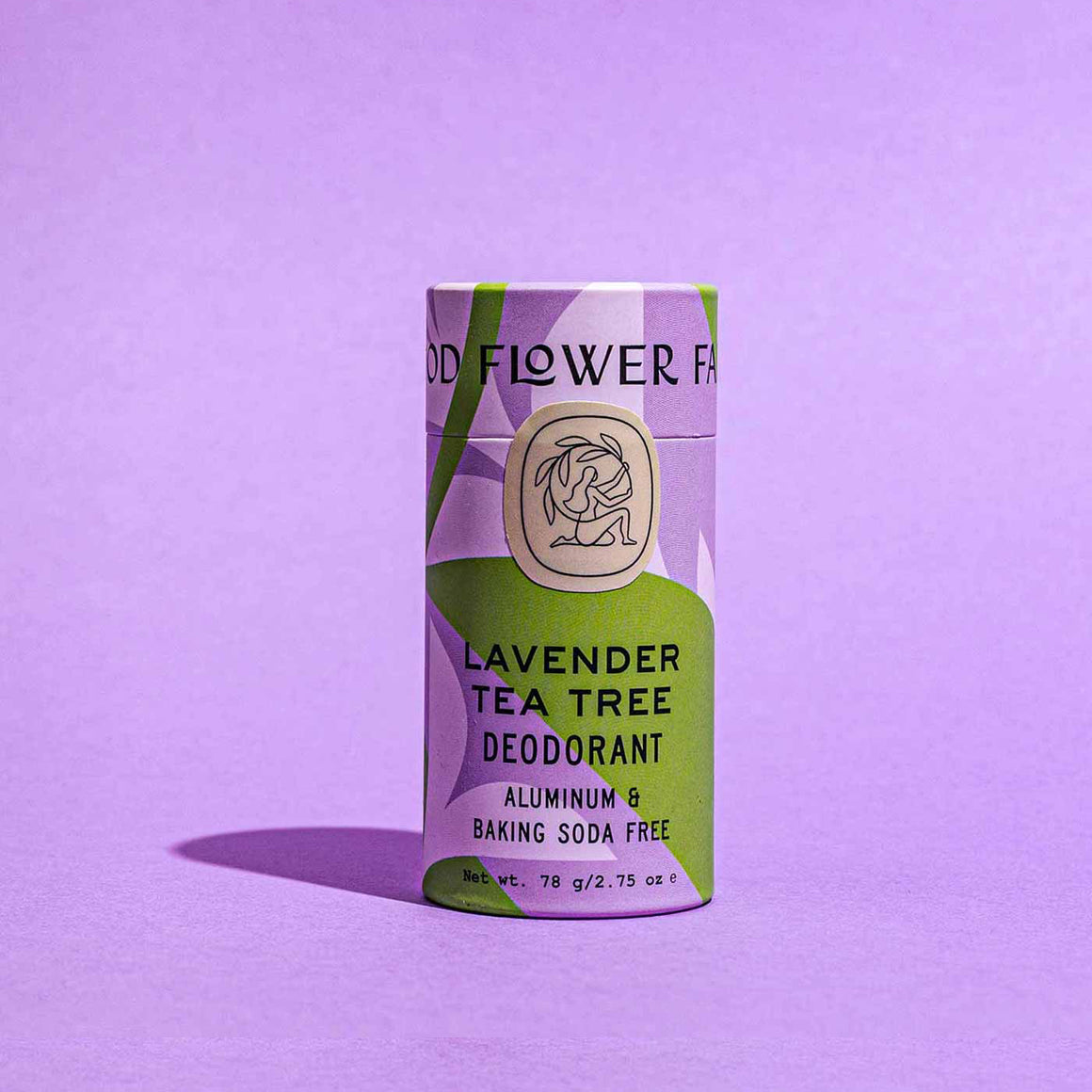 Lavender Tea Tree Deodorant Plastic-Free Tube