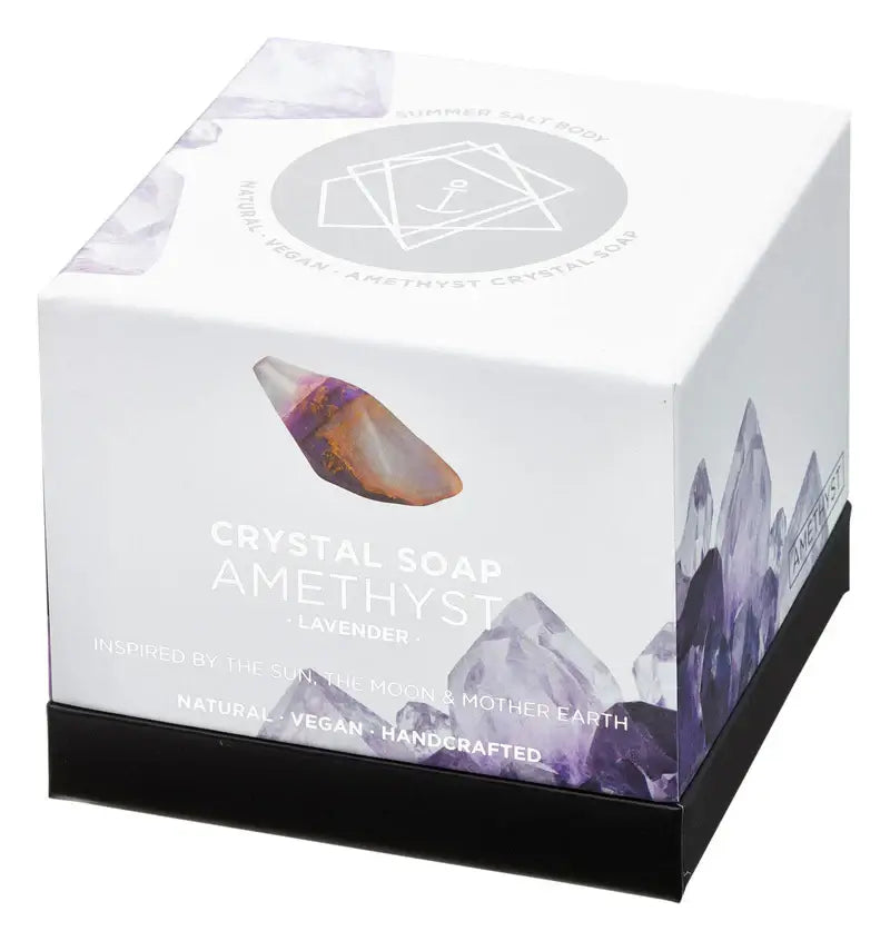 Lavender Crystal Soap - Amethyst