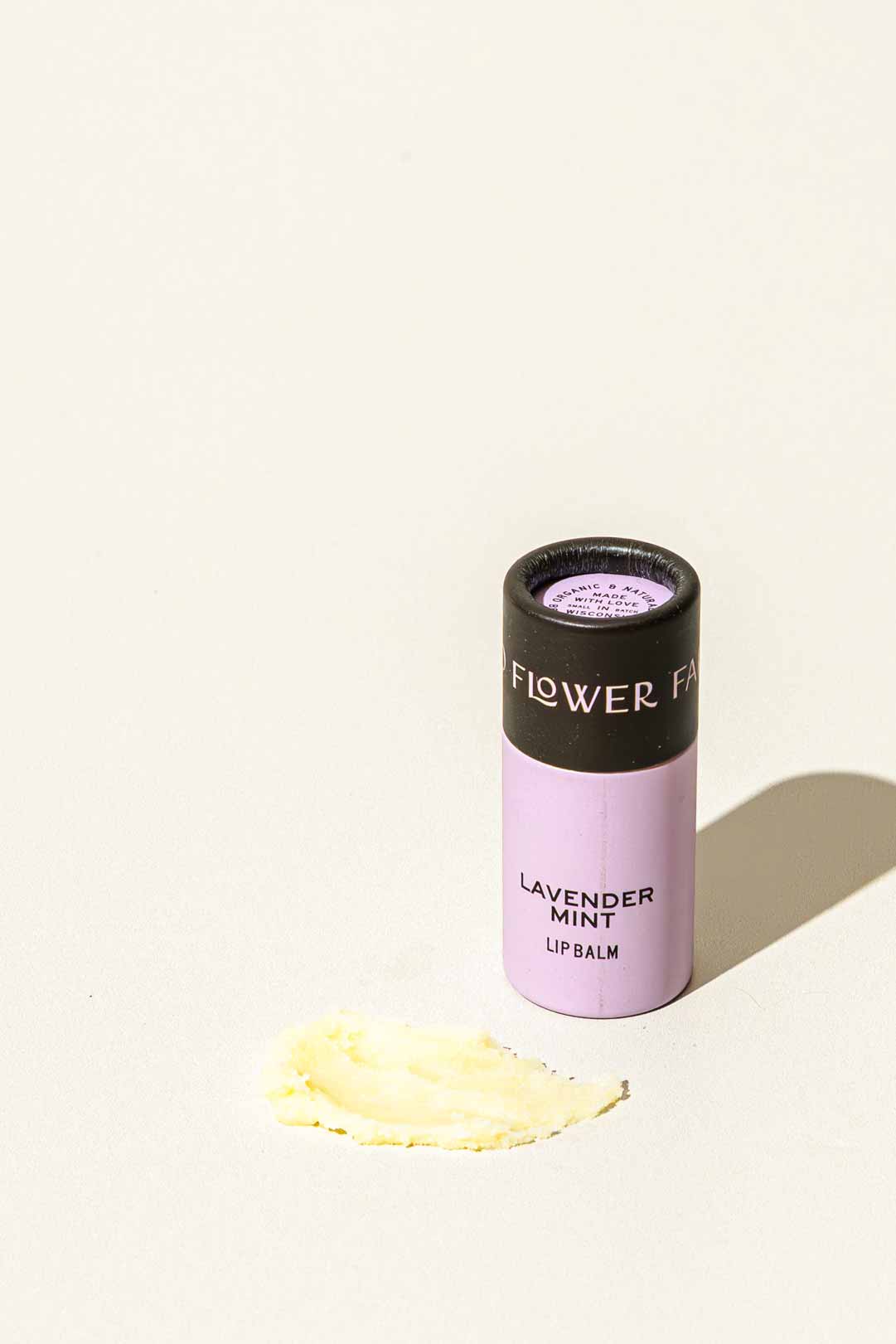 Lavender Mint Organic Lip Balm – 0.30oz | Good Flower Farm