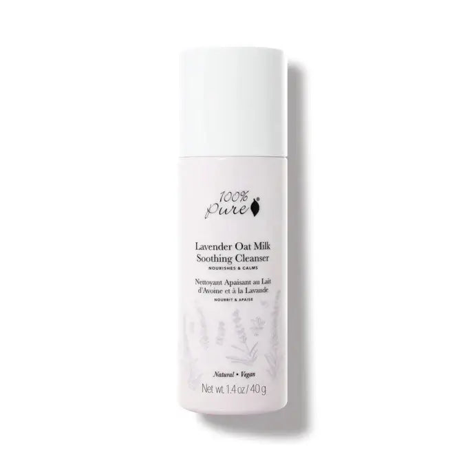 Lavender Oat Milk Soothing Cleanser 40g - 100% Pure