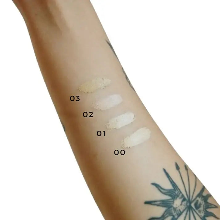 Zero Waste Concealer | 00 Pale 8g-River Organics-Live in the Light Naturally Ltd