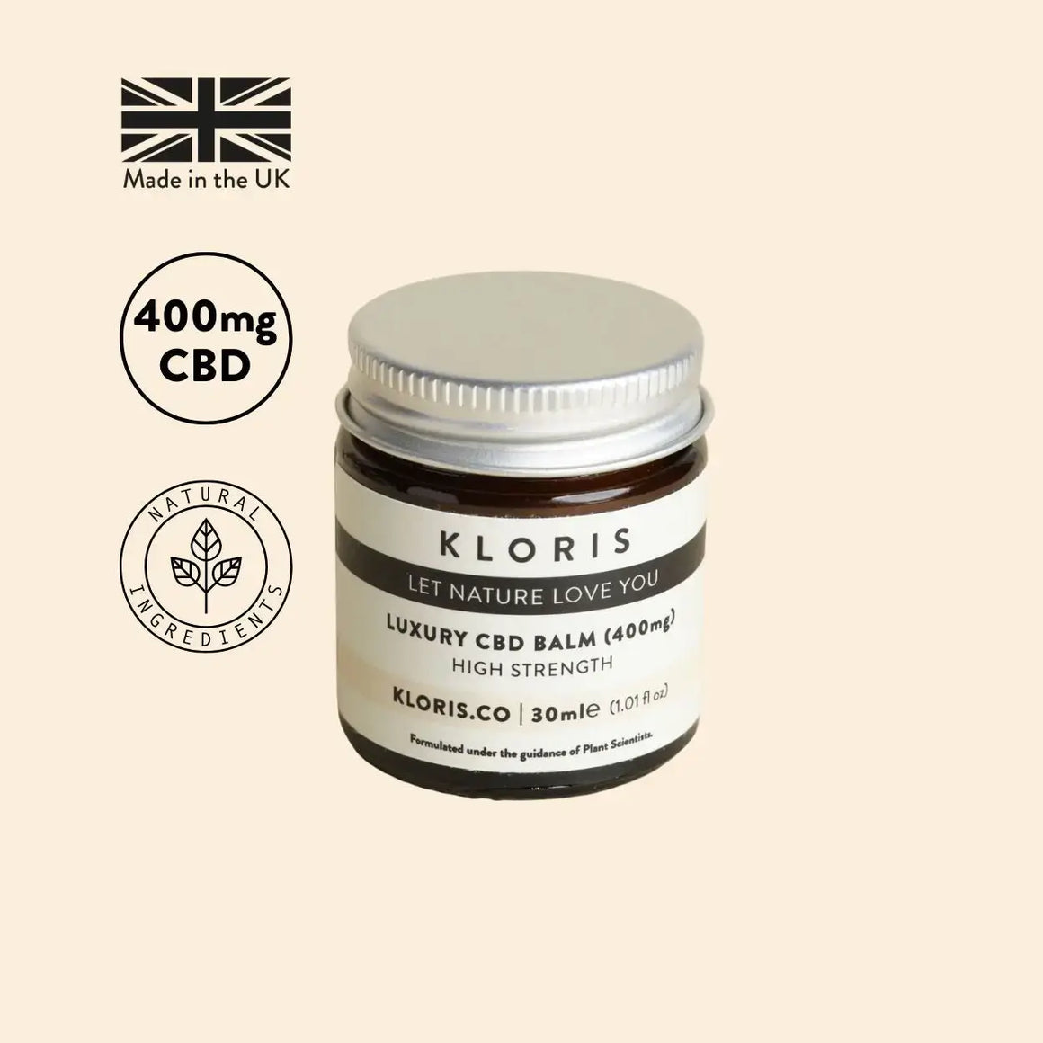 Luxury High Strength CBD Balm – Pain & Inflammation Support