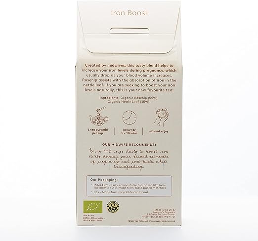 Iron Boost (Organic Tea For Babies) - Mummy's Organics