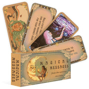 Magical Messages from the Universe card deck featuring beautifully illustrated cards for daily inspiration.