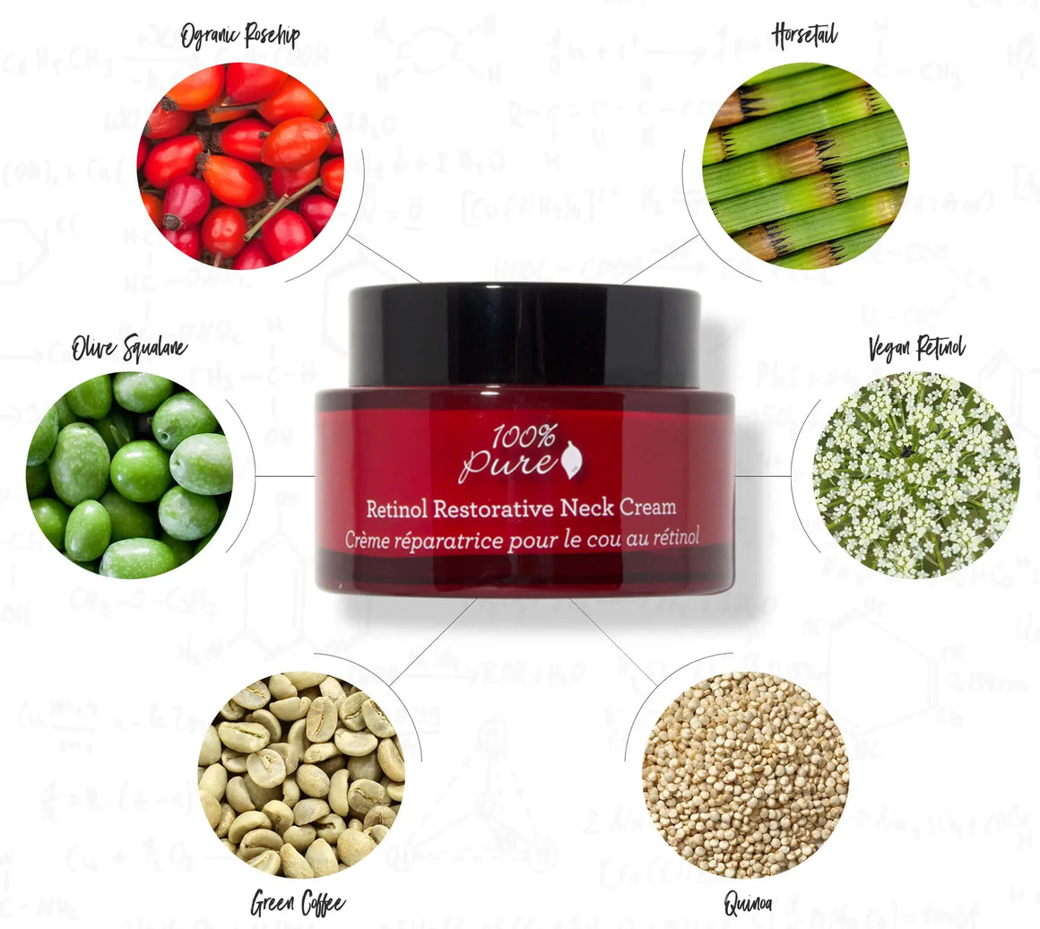 Retinol Restorative Neck Cream - 100% Pure 44 ml