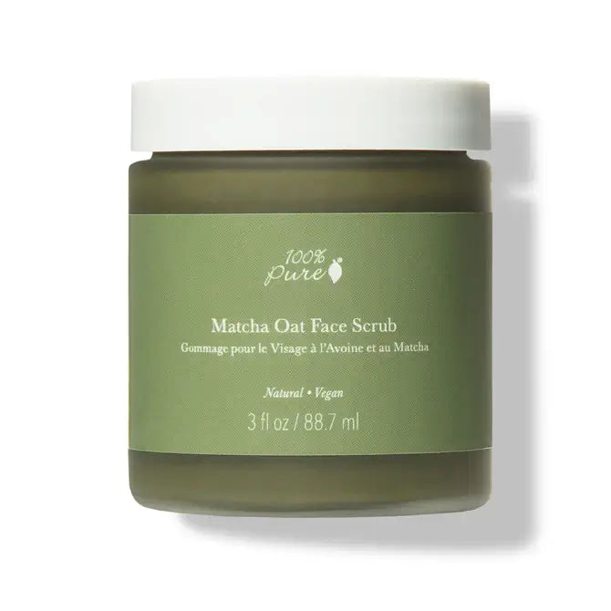 Matcha Oat Face Scrub 88.7ml - 100% Pure