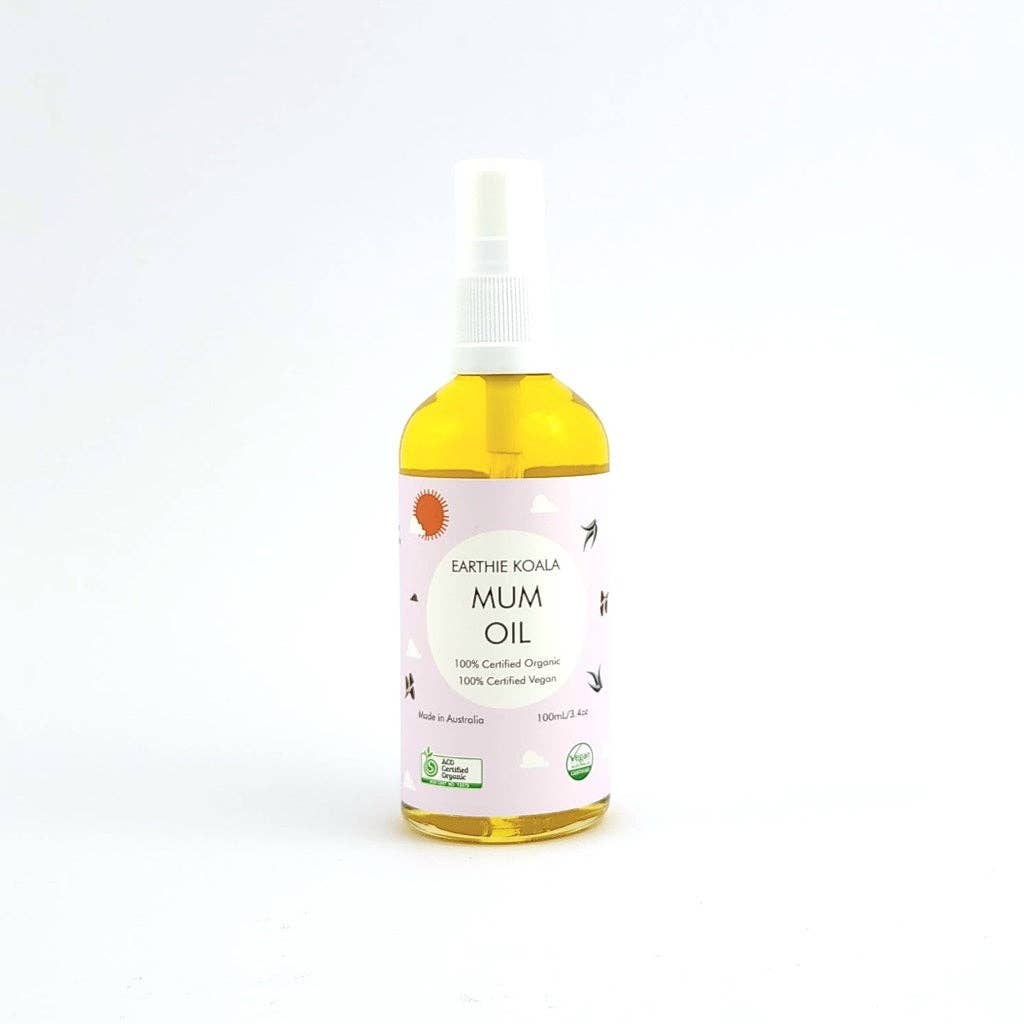 Mum Hydrating Body Oil with Turmeric 100ml - Earthie Koala