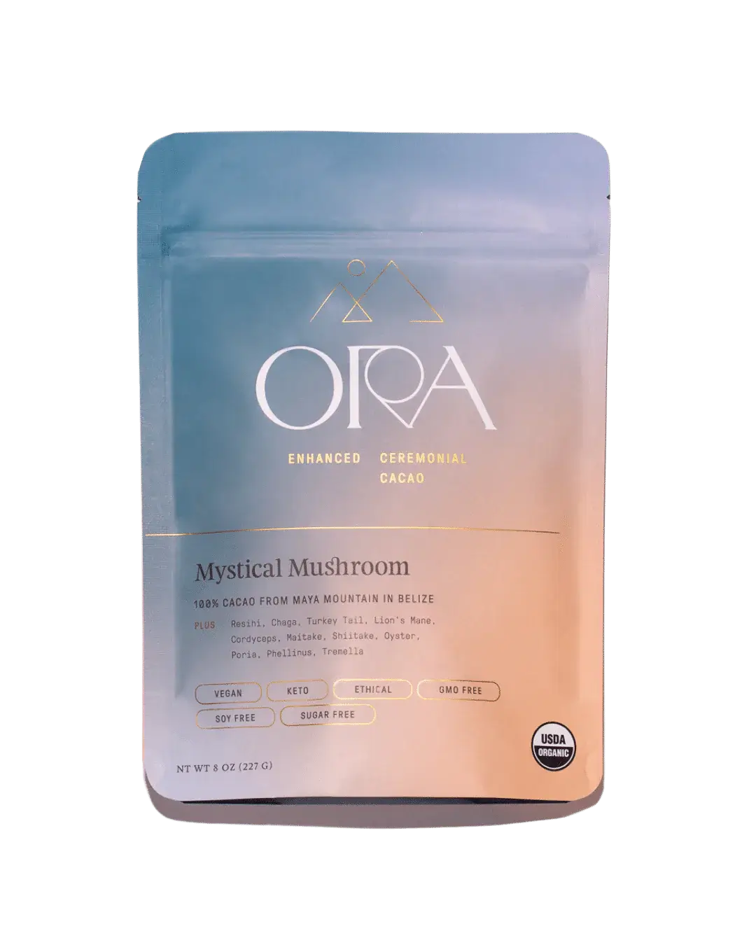 Mystical Mushroom - Enhanced 100% Pure Organic Ceremonial Cacao