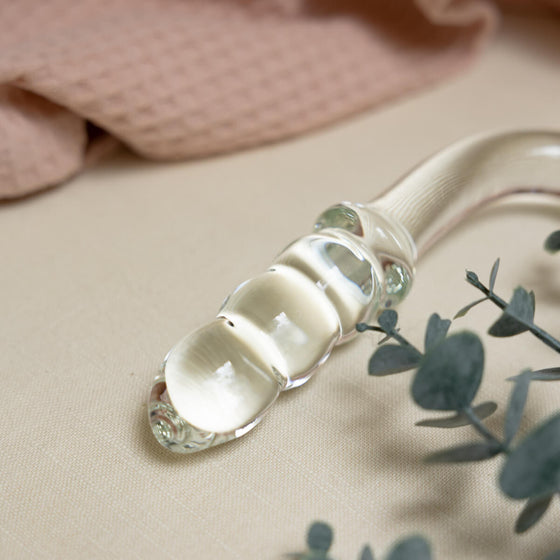 Tansy G-Curve | Our Bestselling 7” Glass Dildo