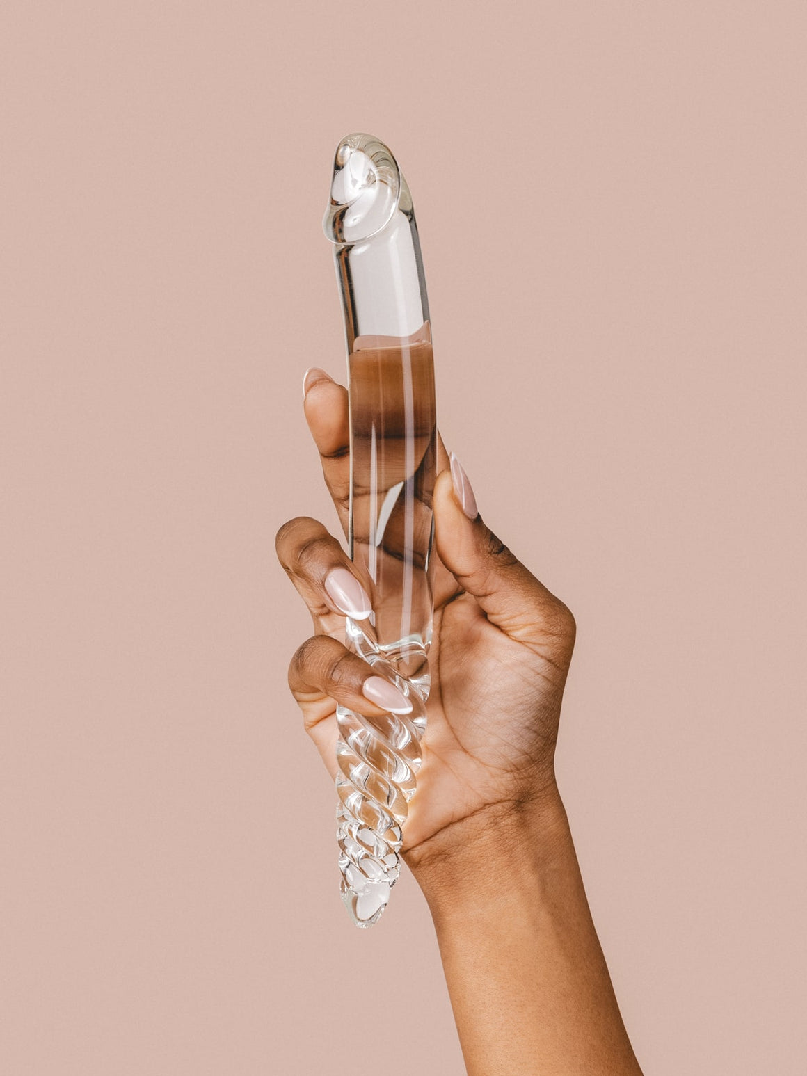 Tansy Helix | Elegant 9" Glass Dildo