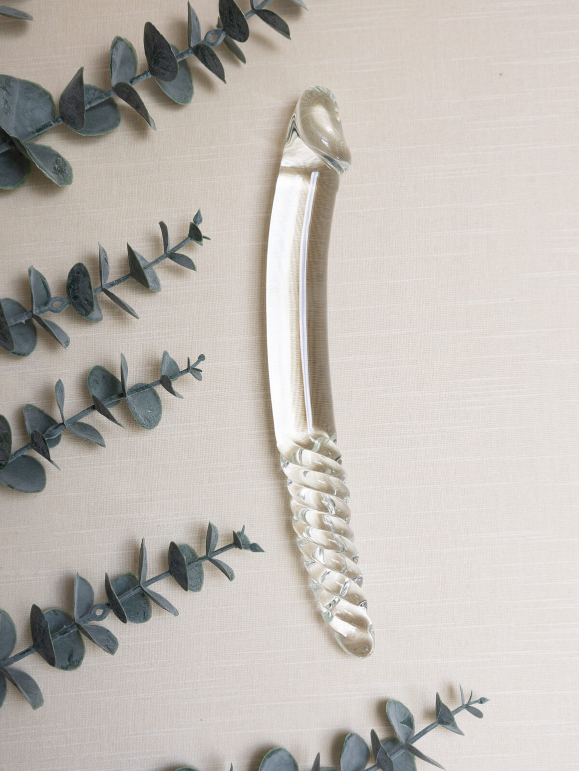 Tansy Helix | Elegant 9" Glass Dildo