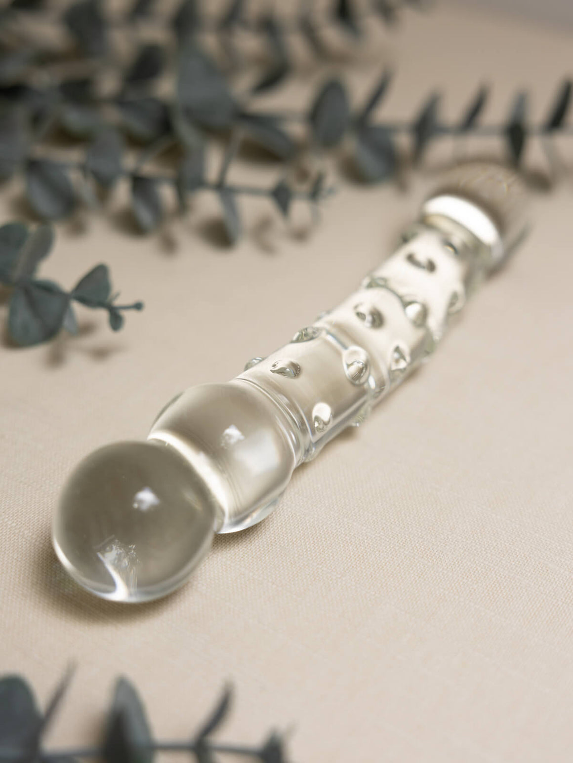 Tansy Dew Drops | 7.5" Glass Dildo