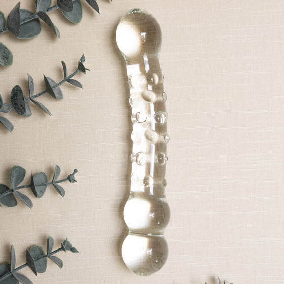 Tansy Dew Drops | 7.5" Glass Dildo