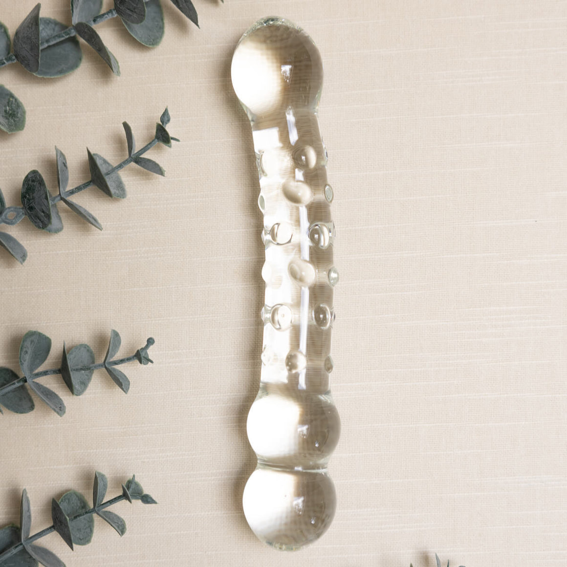 Tansy Dew Drops | 7.5" Glass Dildo