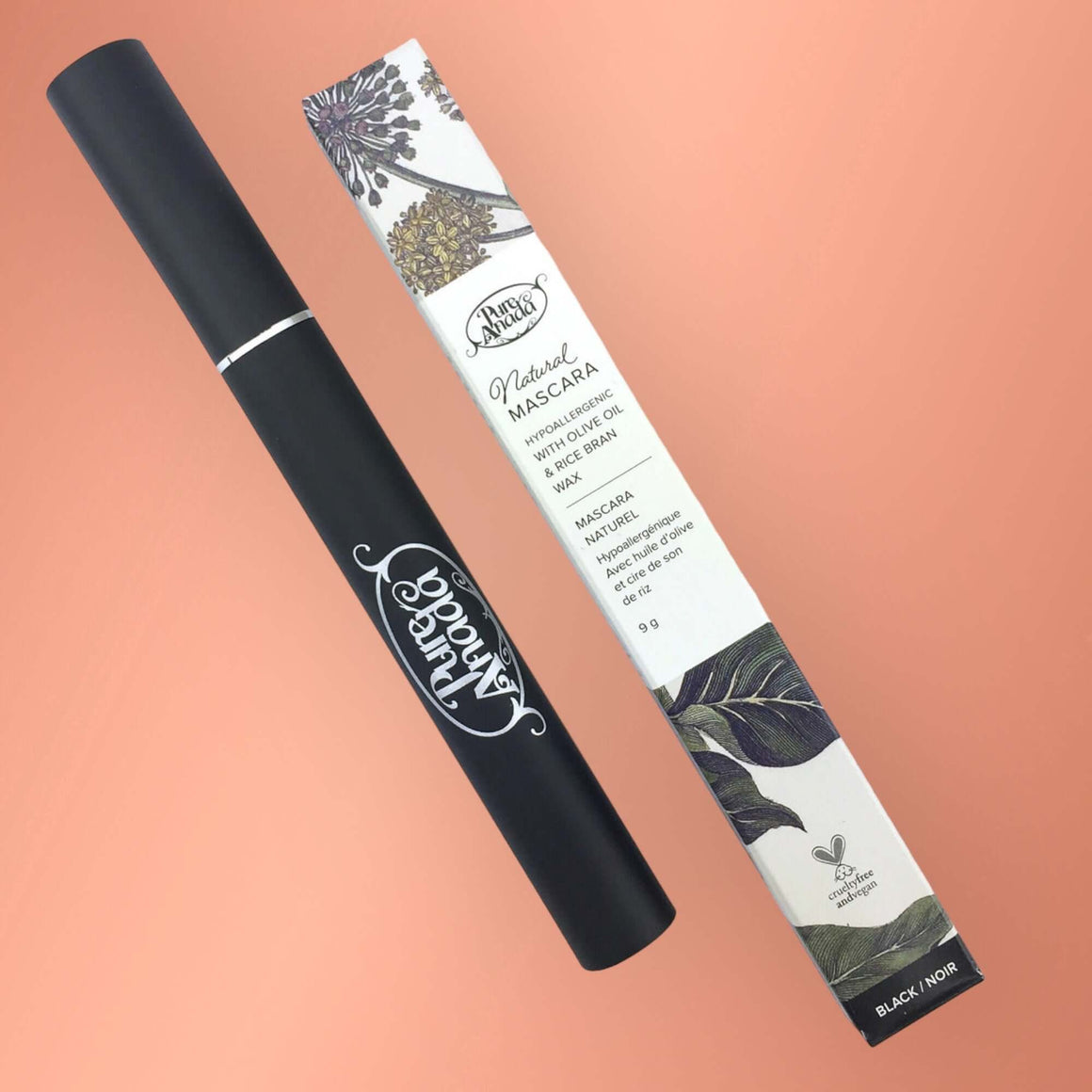 Natural Black Mascara 10ml - Pure Anada - BEAUTY BIBLE WINNER 2022