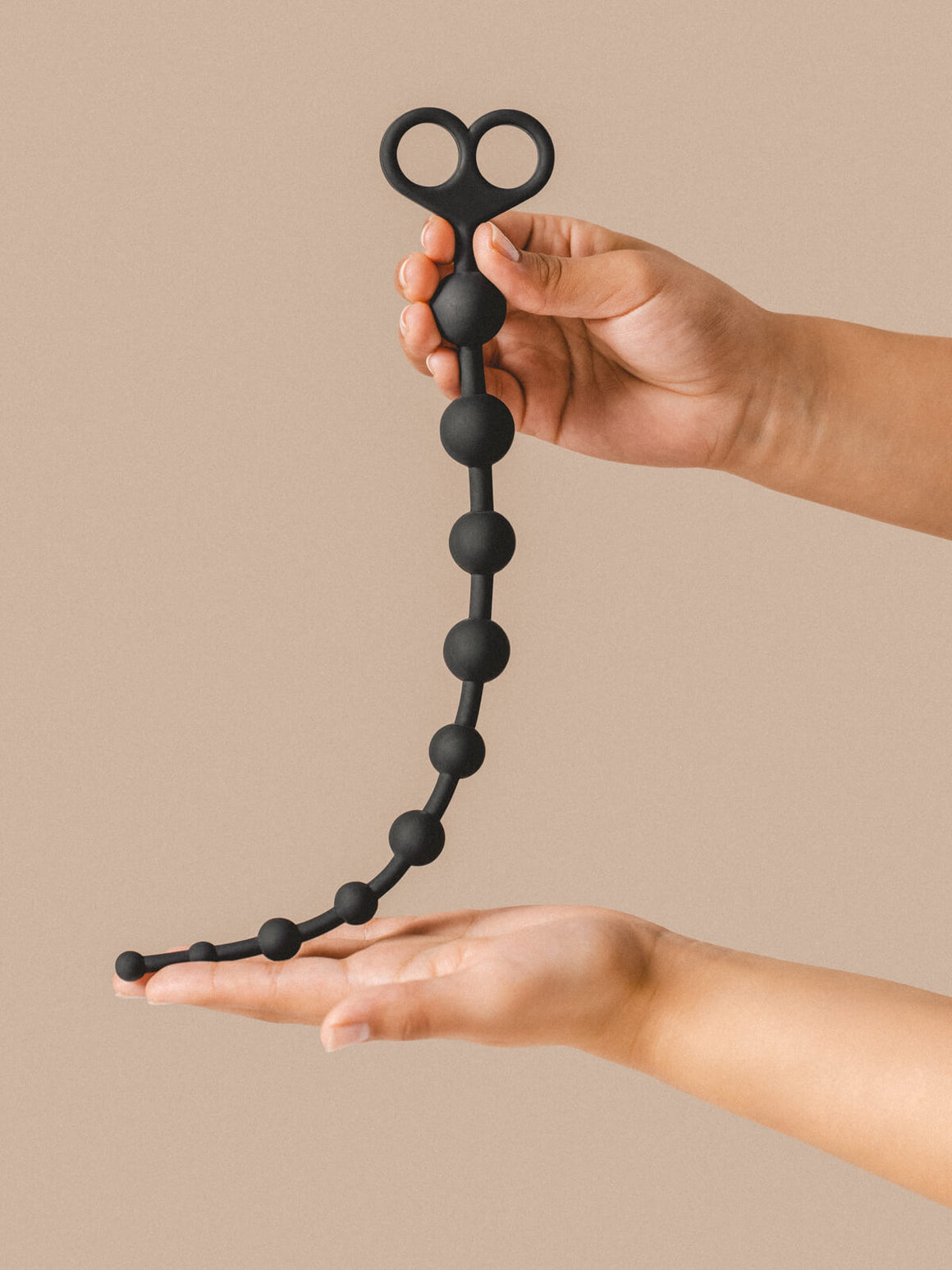 Vetiver | Length of Soft Silicone Anal Beads