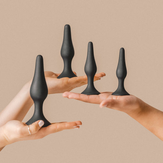 Hyssop | Set of 4 Suction Anal Butt Plugs