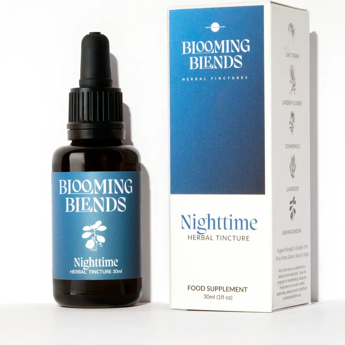 Nighttime Herbal Tincture 30ml Blooming Blends
