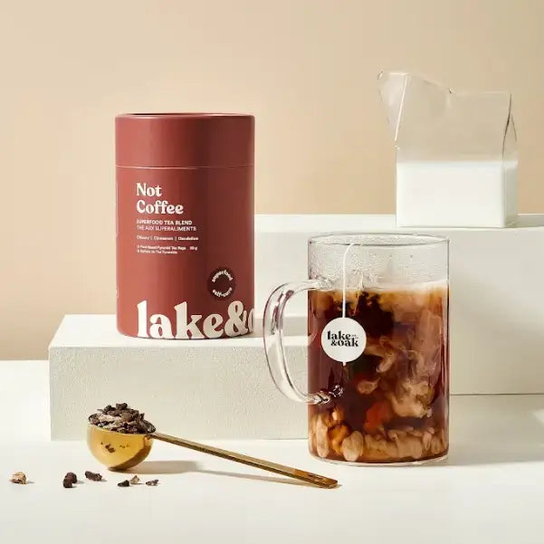 Not Coffee – Superfood Tea Blend | Lake & Oak 80g