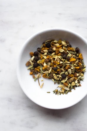 Turmeric Ginger Tonic - Superfood Tea 226.8g-Lake Oak Tea