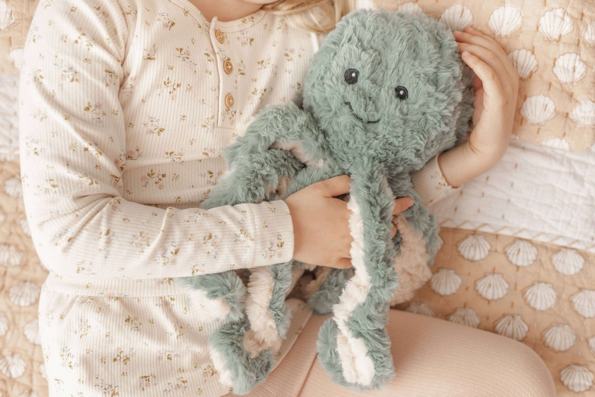 Ollie The Octopus Weighted Teddy - Mindful and Co Kids
