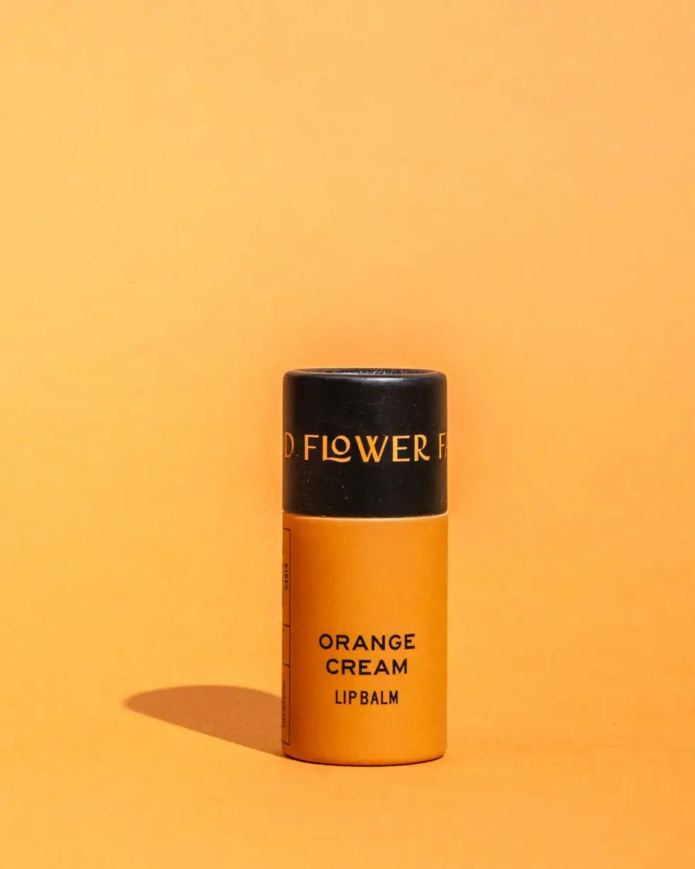 Orange Cream Organic Lip Balm – 0.30oz | Good Flower Farm