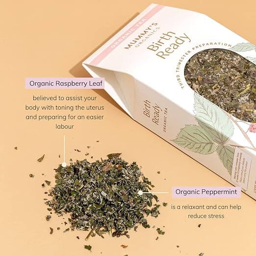 Organic Birth Ready Tea - Raspberry Leaf - Mummy's Organic