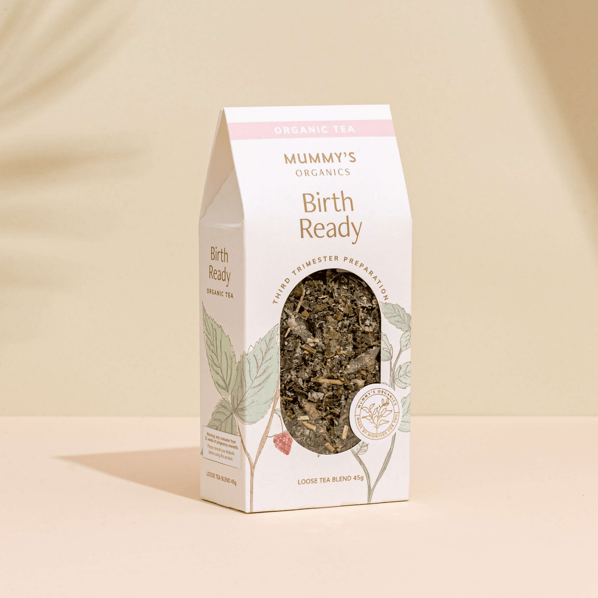Organic Birth Ready Tea - Raspberry Leaf - Mummy's Organic
