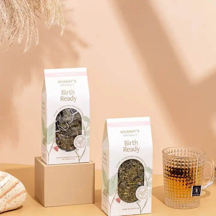 Organic Birth Ready Tea - Raspberry Leaf - Mummy's Organic