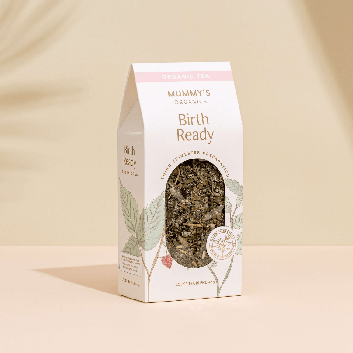Organic Birth Ready Tea - Raspberry Leaf - Mummy's Organic