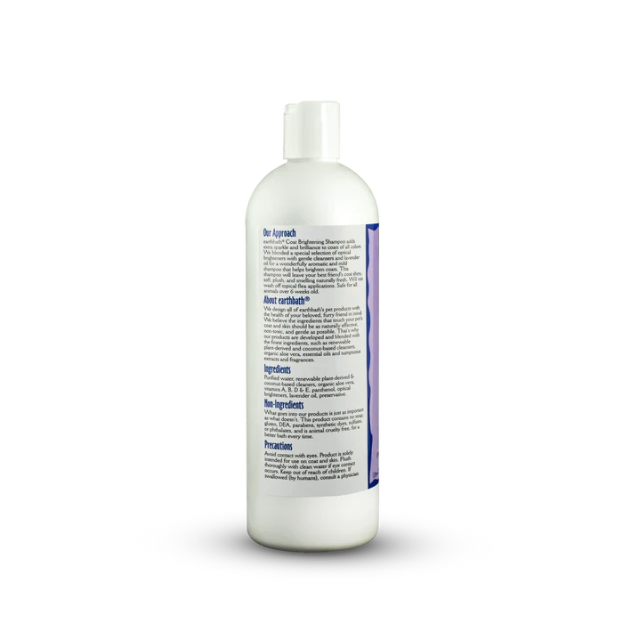 Dog Coat Brightening Shampoo Earthbath - Lavender 472ml