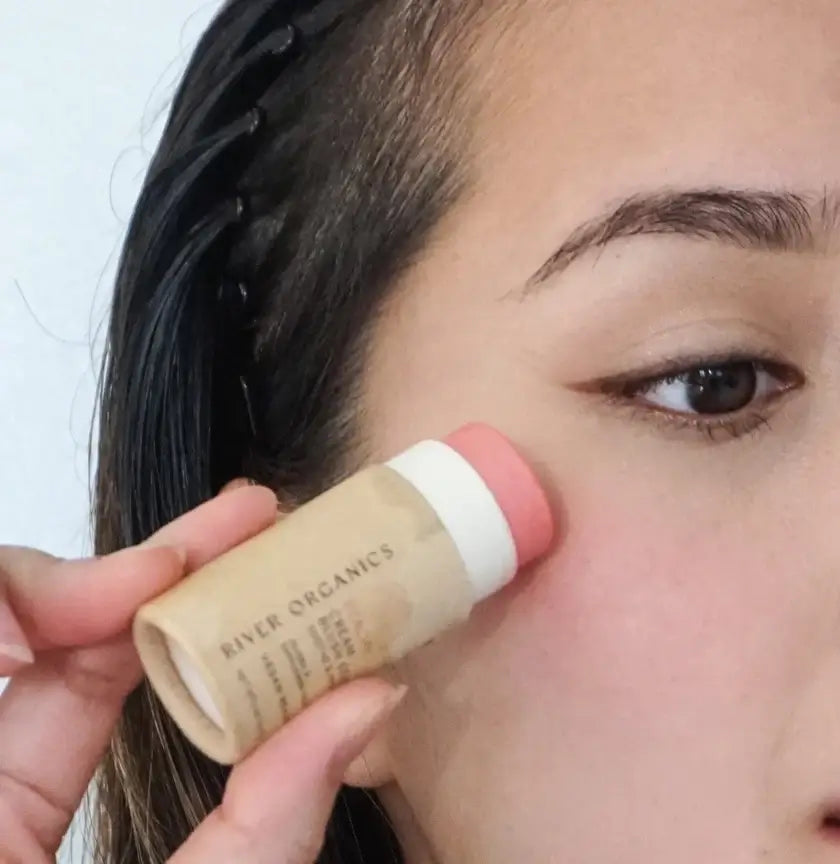 Peachy Vegan Blush Stick – 14g | River Organics