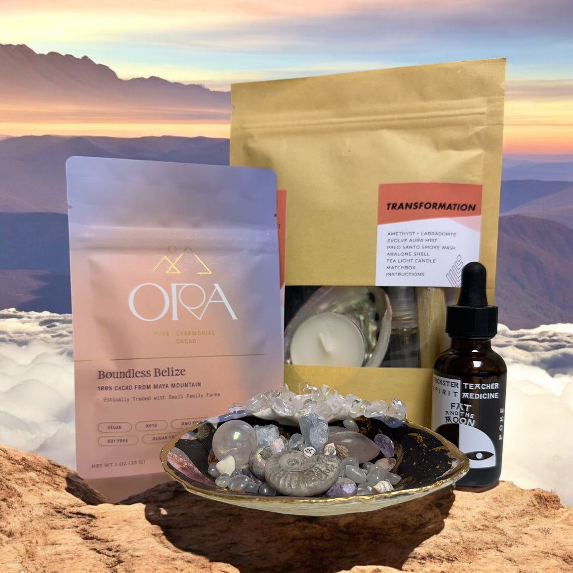 ORA Cacao Ceremony Kit - Live in the Light Naturally