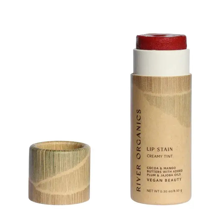 Pomegranate Vegan Lip Stain 8.45g - River Organics
