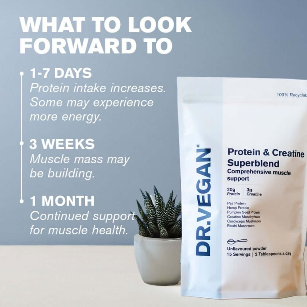 Protein & Creatine Superblend - Dr.Vegan 450g