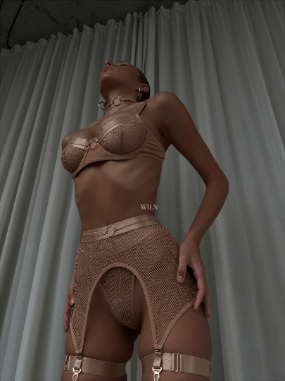 RAVENOUS 4 Piece Lace Lingerie Set
