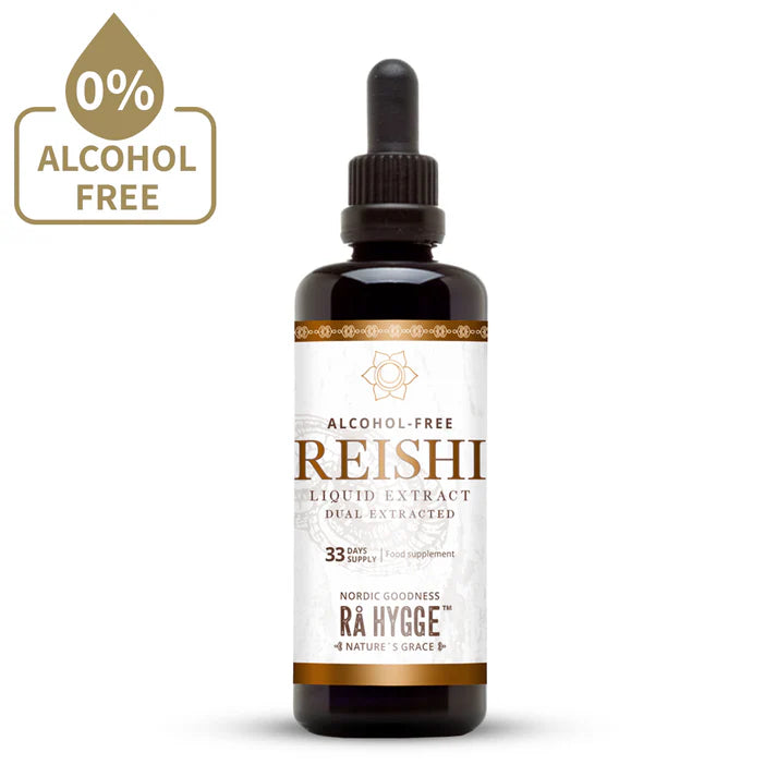 Reishi Liquid Extract 100 ml  3.38 fl. oz.- Ra Hygge