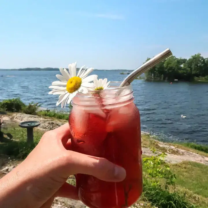 Rose Hibiscus Glow – Superfood Tea Blend (75g) | Lake & Oak