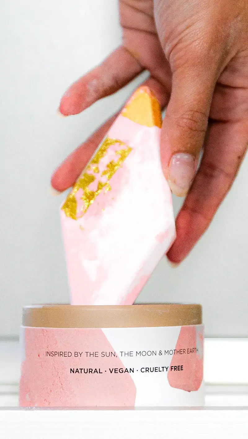 Rose Quartz Bath Bomb - Jasmine