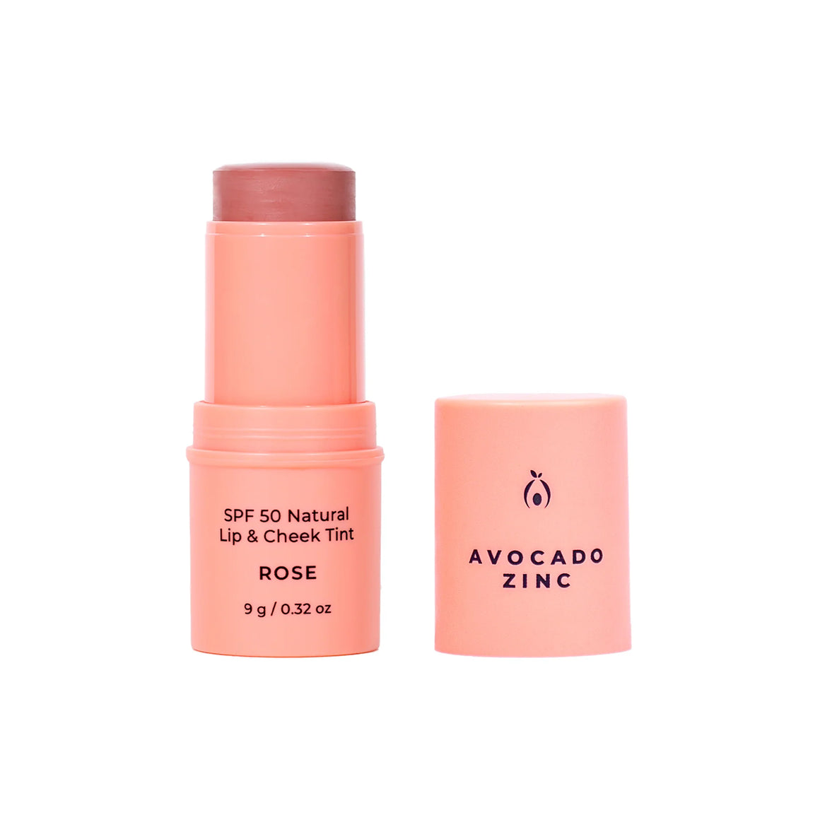 SPF 50 Natural Lip & Cheek Tint - Avocado Zinc