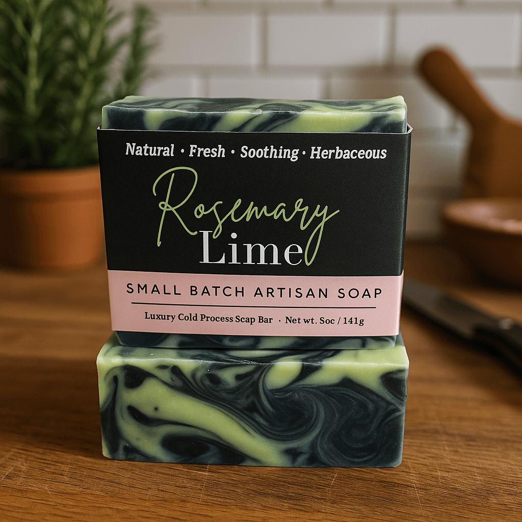 Rosemary Lime Soap Bar - Soap Boutique