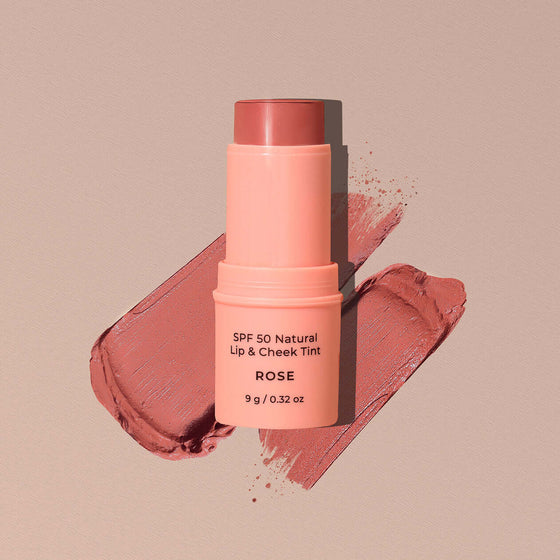 SPF 50 Natural Lip & Cheek Tint - Avocado Zinc