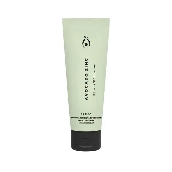 SPF 50 Natural Physical Sunscreen 100ml - Avocado Zinc