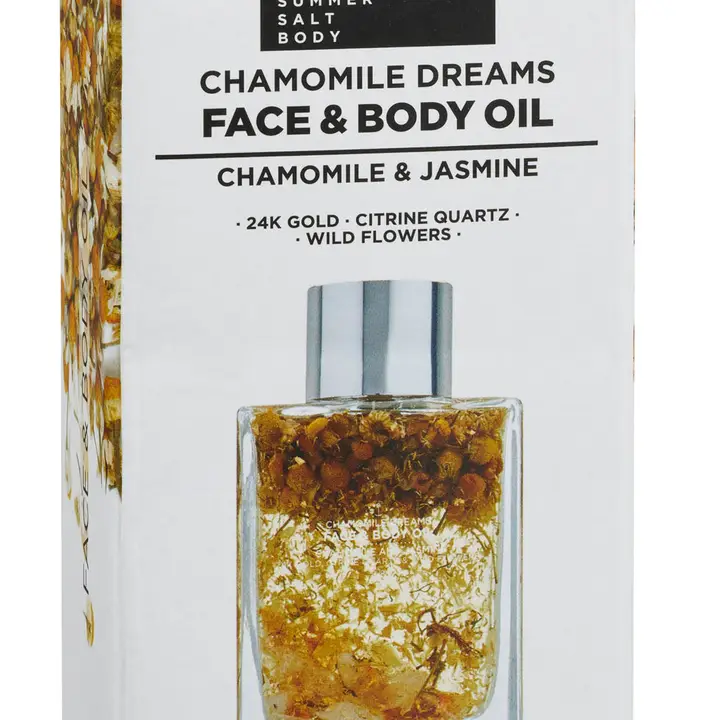 Face & Body Oil - Chamomile Dreams - 100ml - Summer Salt Body