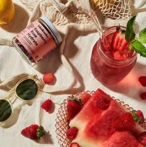 Raspberry Rose Hydrate - Superfood Tea Blend 300g-Lake Oak Tea