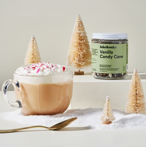 Vanilla Candy Cane - Superfood Tea Blend 300g-Lake Oak Tea