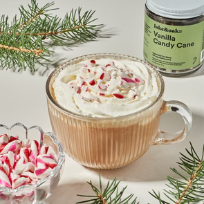 Vanilla Candy Cane - Superfood Tea Blend 300g-Lake Oak Tea